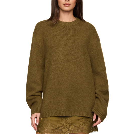 CHILL MODE SWEATER GOLDEN SAGE