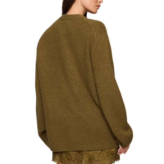 CHILL MODE SWEATER GOLDEN SAGE