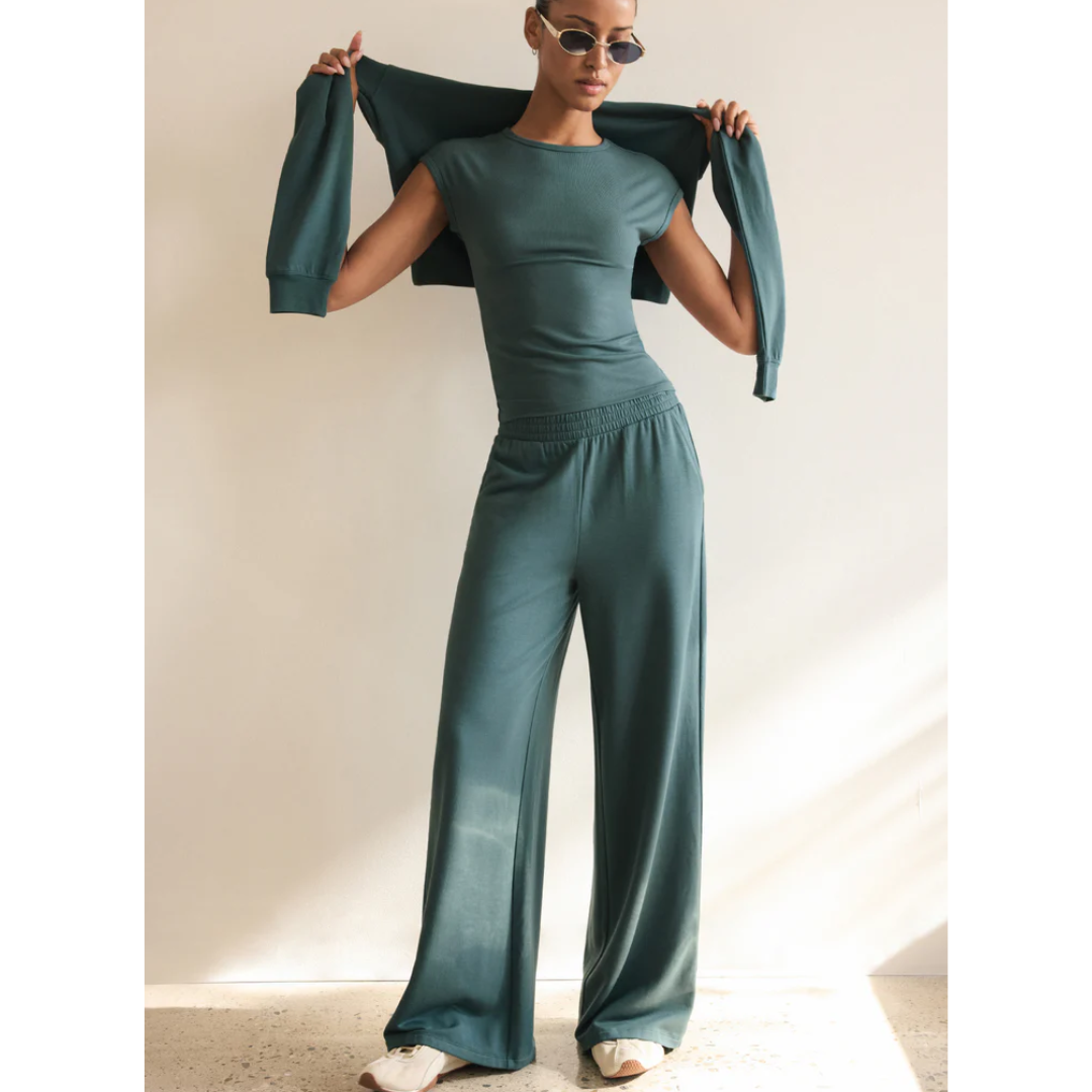 IN TRANSIT MODAL PANT EMERALD COVE