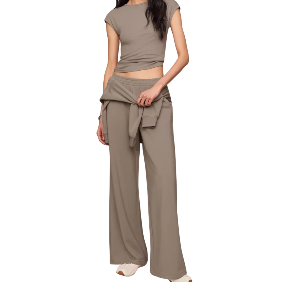 IN TRANSIT MODAL PANT WILD MUSHROOM