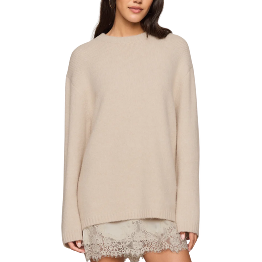 CHILL MODE SWEATER FROSTED PEARL