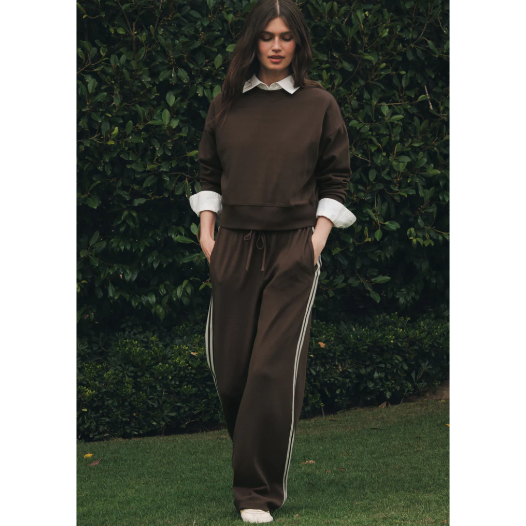 BREAKAWAY TRACK PANT DARK CHOCOLATE