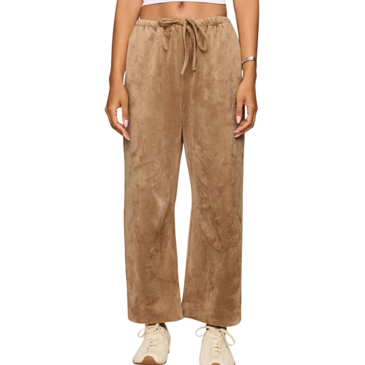 DRIFT SUEDE PANT LIGHT SAND