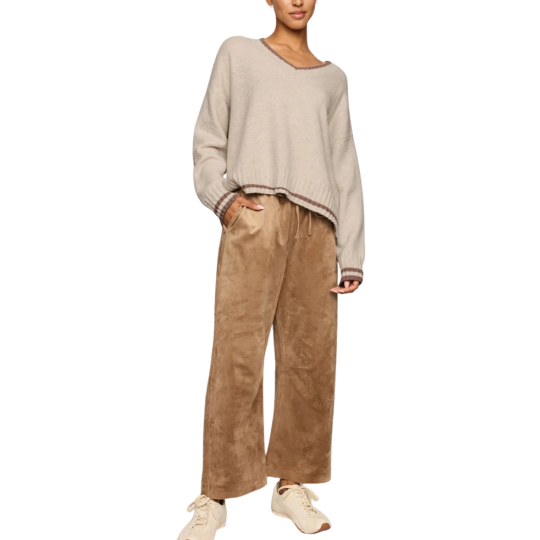 DRIFT SUEDE PANT LIGHT SAND