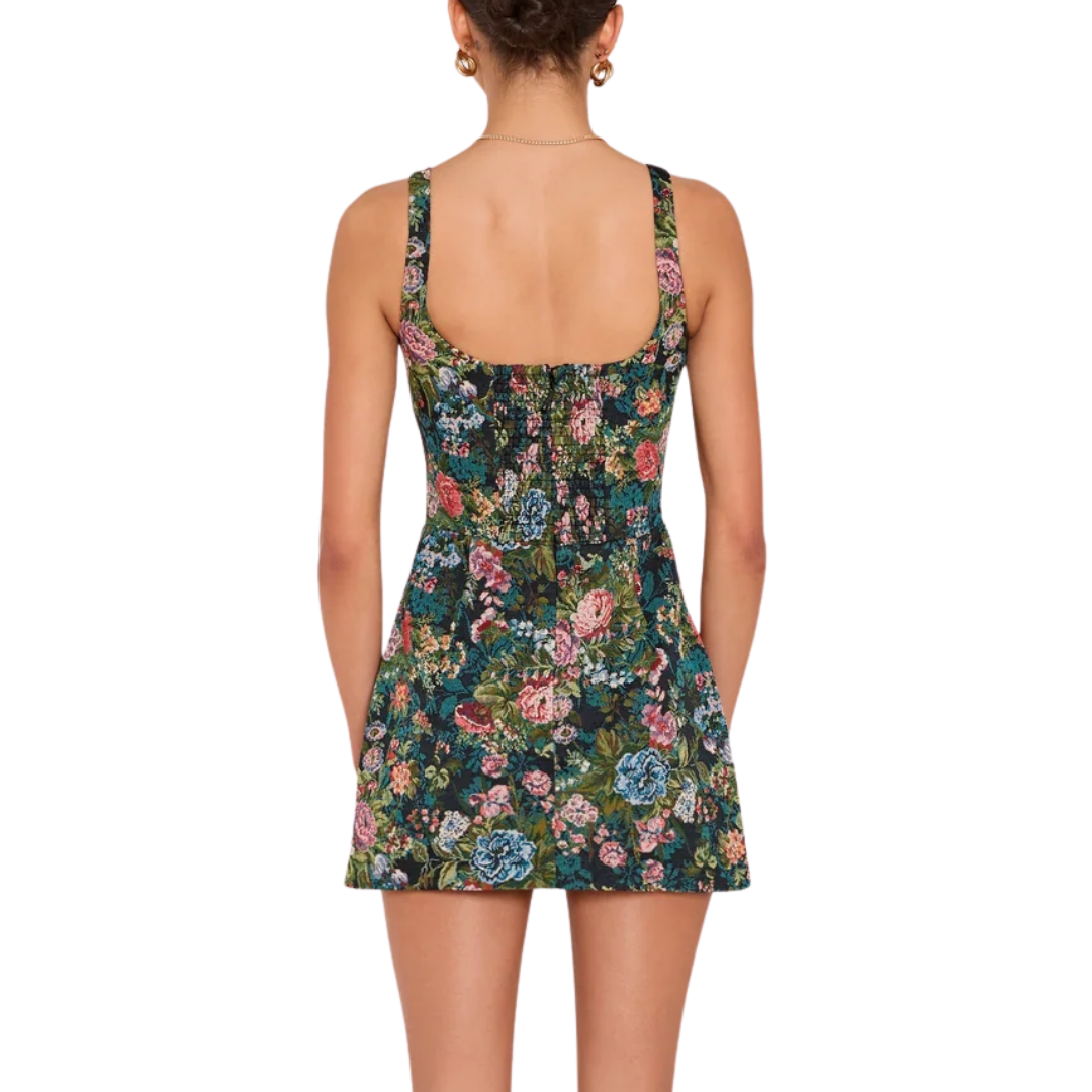 RHONDA ROMPER MALACHITE MULTI