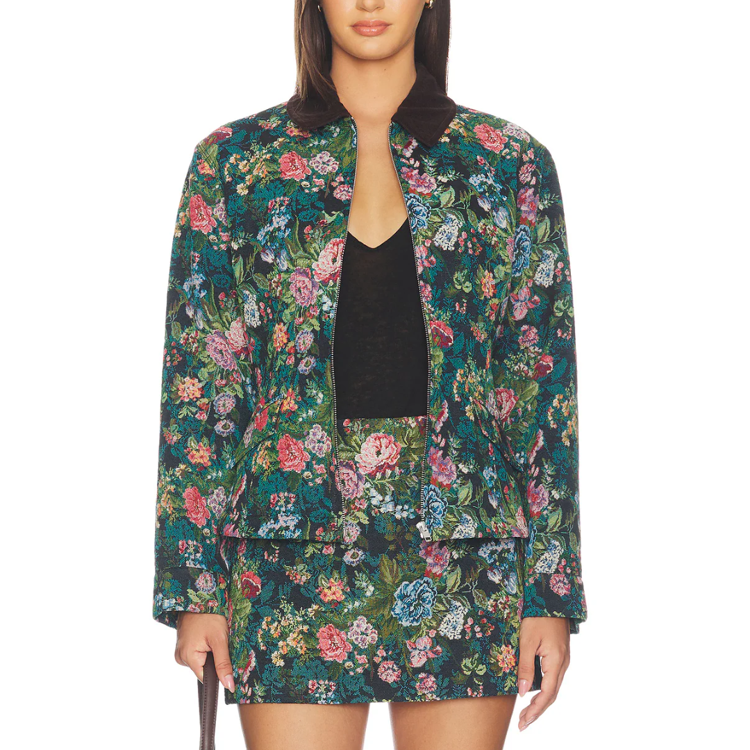 JALEN JACKET MALACHITE MULTI