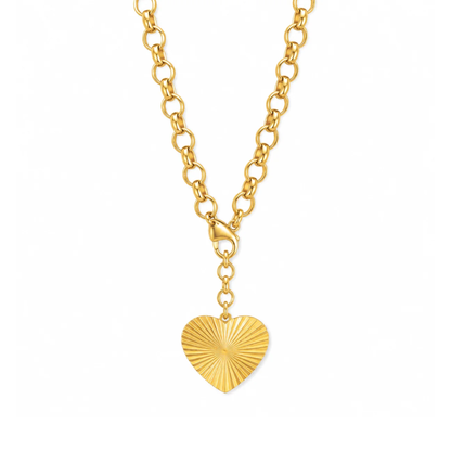 SHILOH HEART LARIAT NECKLACE
