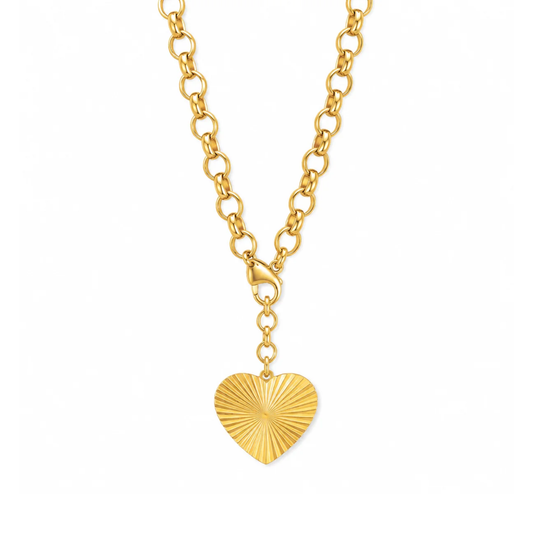 SHILOH HEART LARIAT NECKLACE