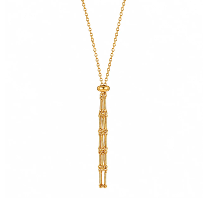 OLENA KEEPSAKE NET NECKLACE