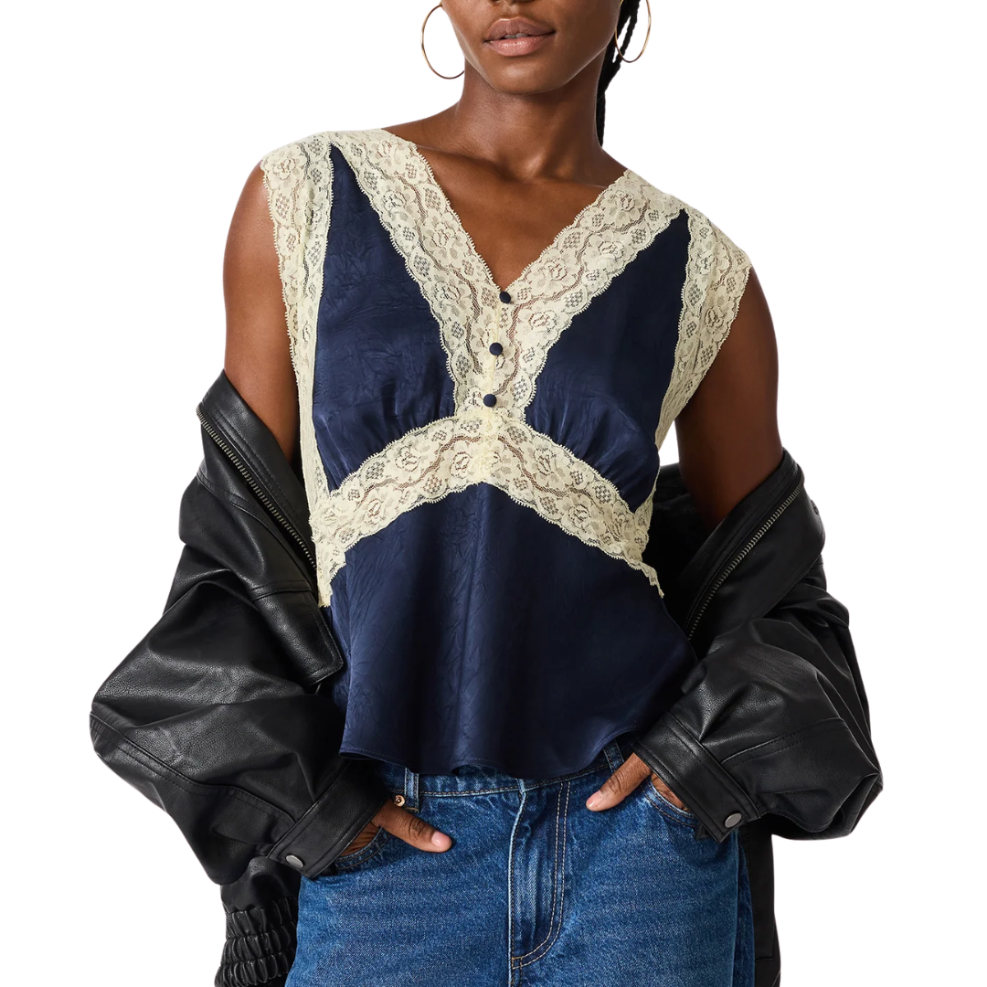 ELINOR TOP MIDNIGHT