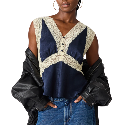 ELINOR TOP MIDNIGHT